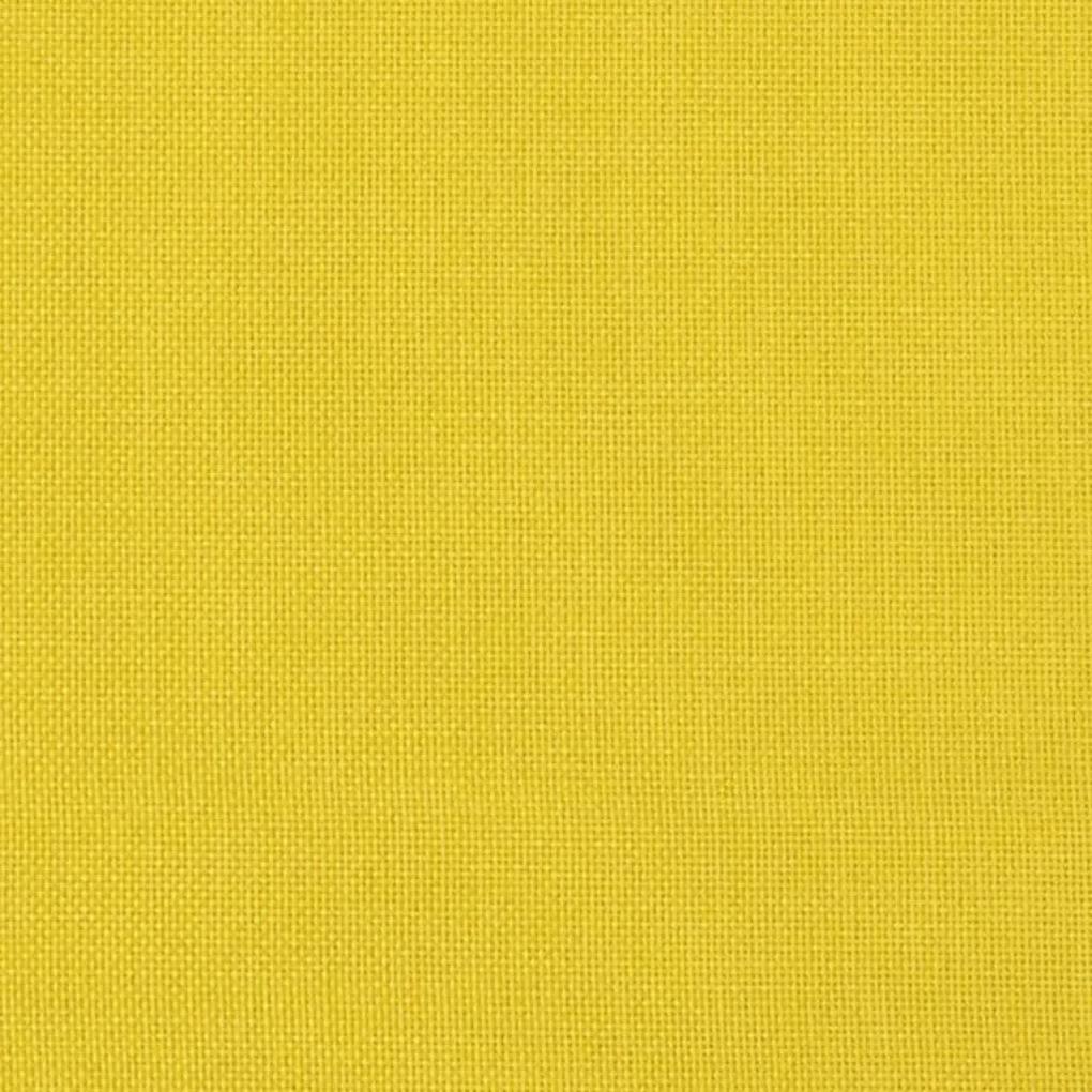 Σετ Σαλονιού 3 Τεμαχίων Αν. Κίτρινο Υφασμάτινο - Κίτρινο