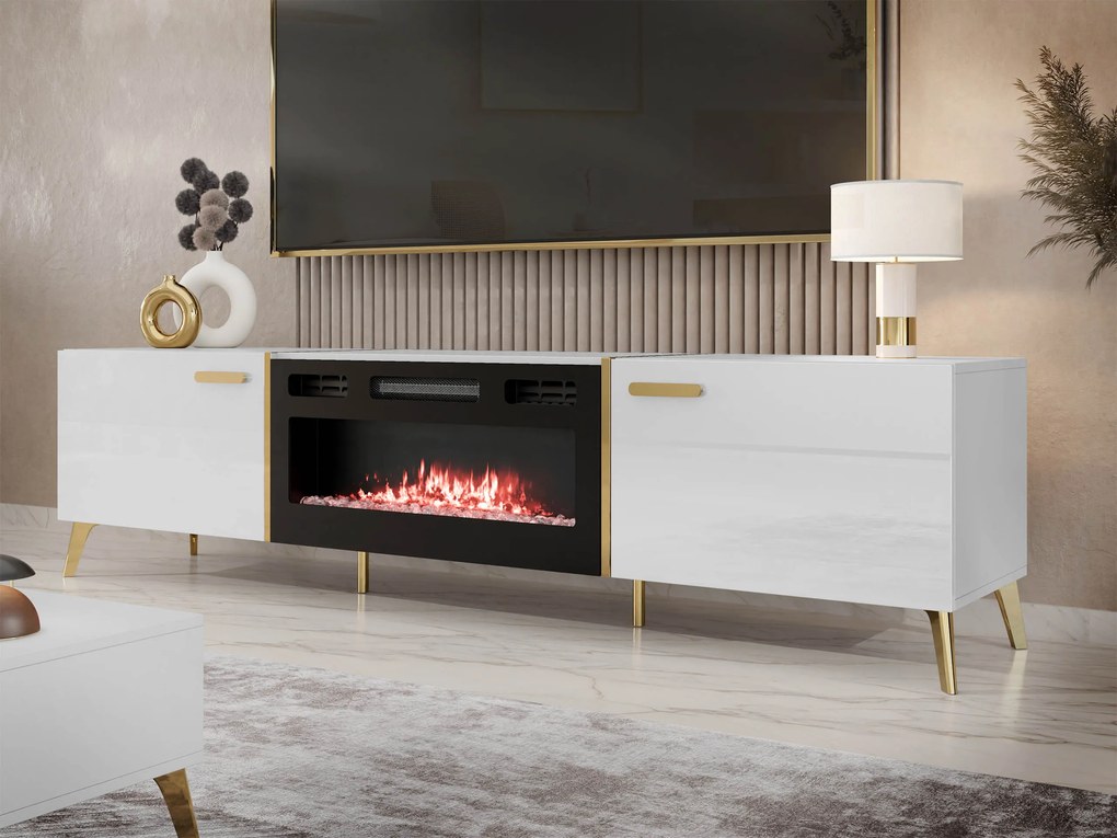Έπιπλο τηλεόρασης Picru 2D EF plus-Leuko Gualistero