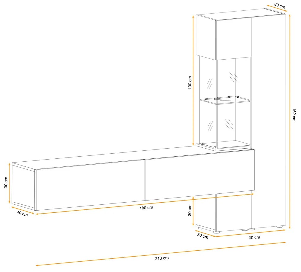 Koni Συνθεση Μπεζ / Απομίμηση Τσιμέντο 160x230x40