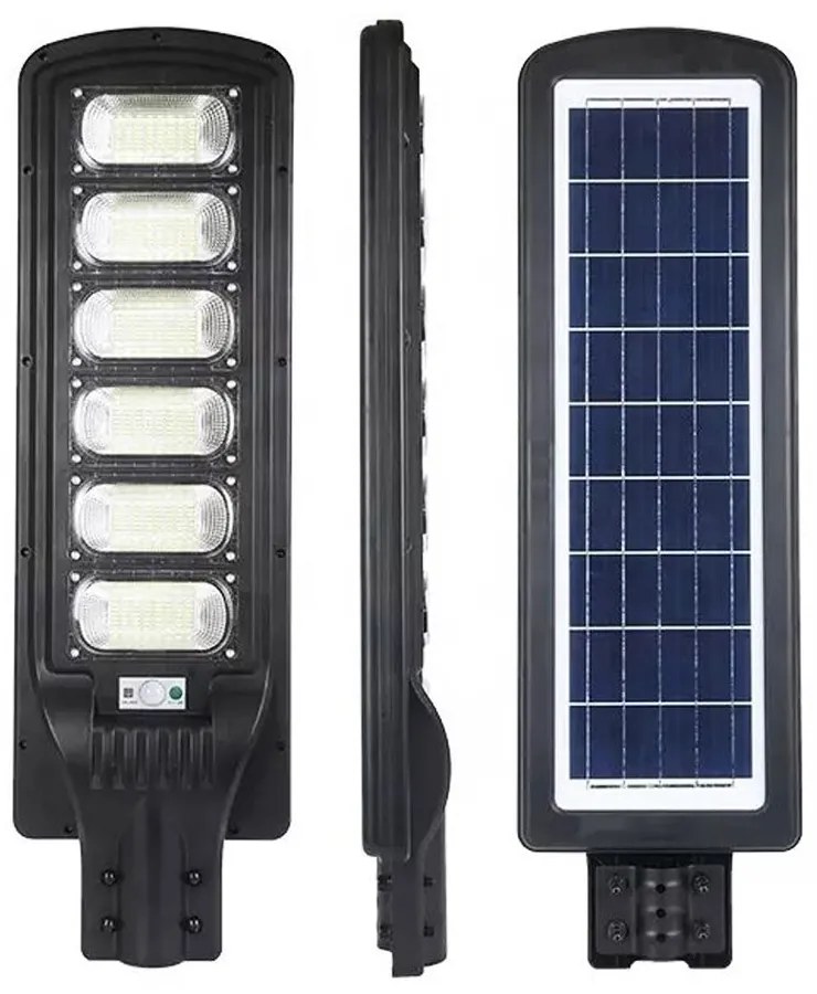 Led Αδιάβροχο Ηλιακό Φωτιστικό Δρόμου 300W 23040LM με Ανιχνευτή Κίνησης και Τηλεχειριστήριο Jortan JT-G-300W