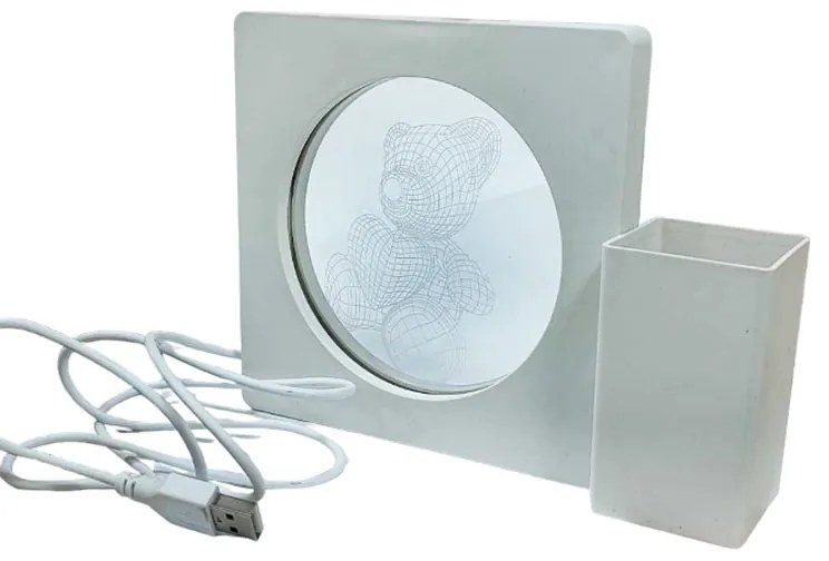 Φωτιστικό γραφείου μολυβοθήκη με USB BT-01 - Acrylic pen downlight