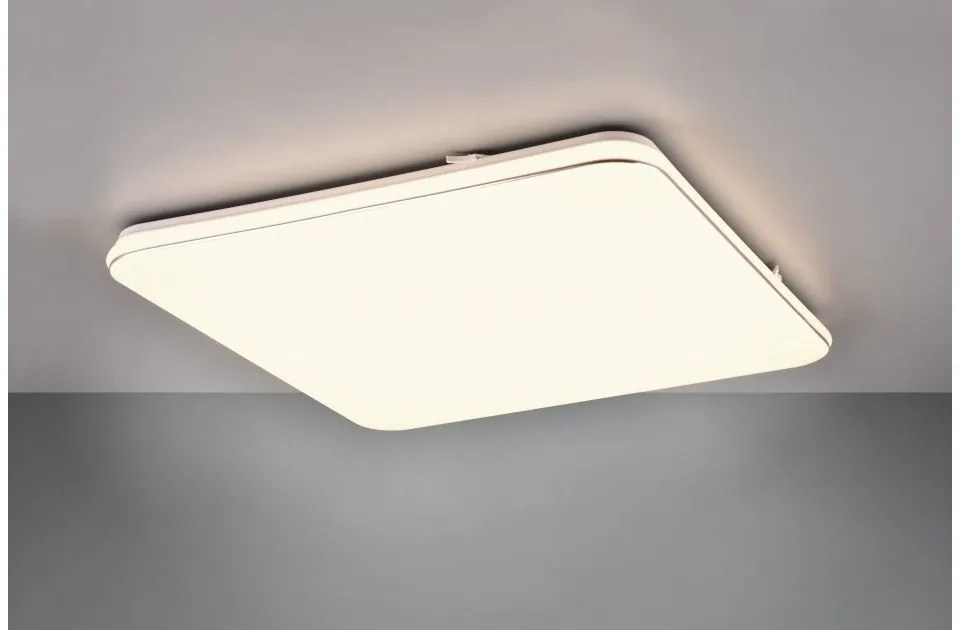 Φωτιστικό Οροφής Διαδρόμου LED 46W Λευκό Πάνελ Dimmer 53x53cm Blanca R64141201 Trio Lighting R64141201 Λευκό