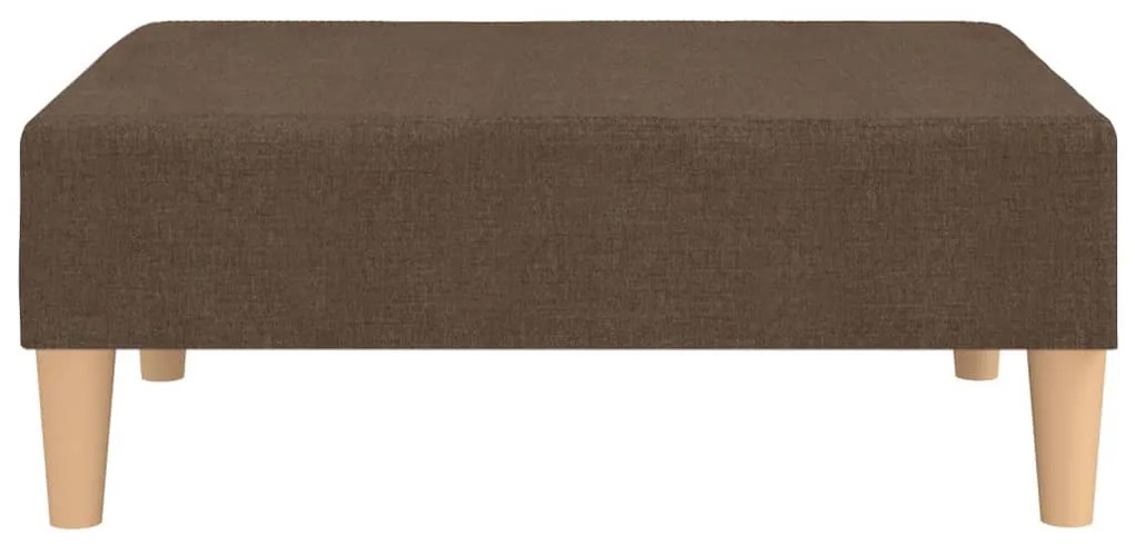 vidaXL Σκαμπό/Υποπόδιο Χρώμα Taupe 78 x 56 x 32 εκ. Υφασμάτινο