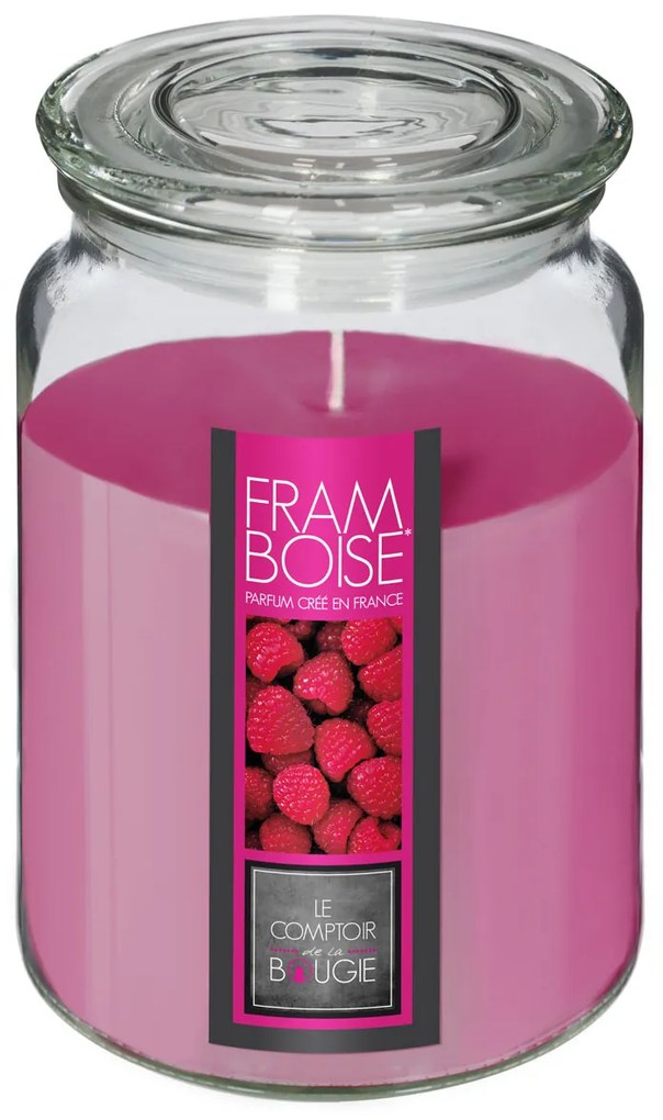 Κερί Αρωματικό 510gr (Φ10x14.5) C-B Nina Rasberry 157747E