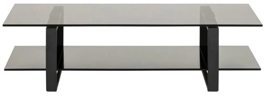 Τραπέζι Tv Oakland 344, Μαύρο, 120x32x45cm
