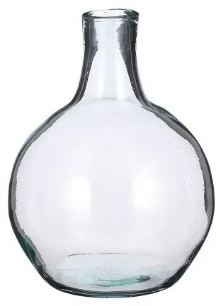 Supergreens Βάζο Γυάλινο Διάφανο 18x18x24 εκ.