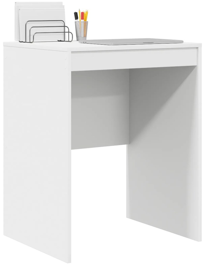 vidaXL Γραφείο Λευκό 60 x 50 x 76 εκ. Επεξεργασμένο ξύλο