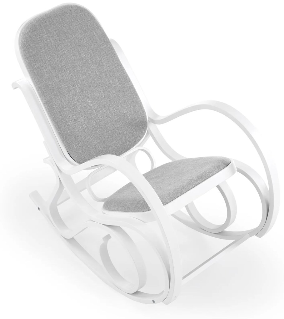 MAX BIS PLUS rocking chair color: white DIOMMI V-CH-MAX_BIS_PLUS-FOT_BUJANY-BIAŁY