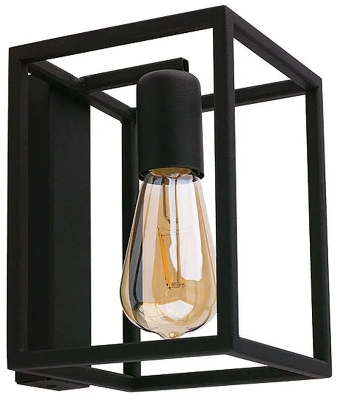 Φωτιστικό Τοίχου Crate I 9046 Black Nowodvorski Metal