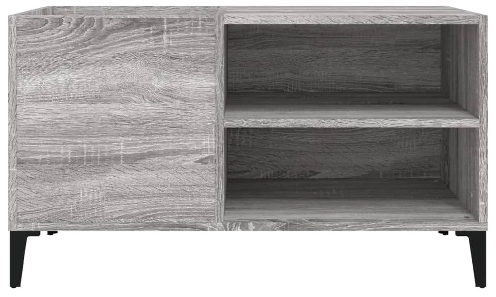 Δισκοθήκη Γκρι Sonoma 84,5 x 38 x 48 εκ. από Επεξεργασμένο Ξύλο - Γκρι