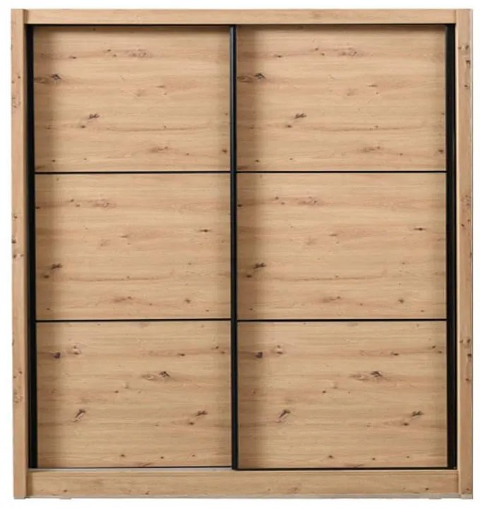 Ντουλάπα Navara 215 Artisan Oak 213x60x215,5εκ. 213x60x215.5 εκ.