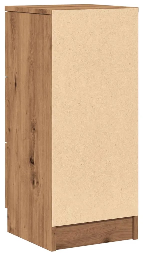 Sideboards 2 τεμάχια Artisan Oak 30x30x70cm Κατασκευασμένο ξύλο 856958