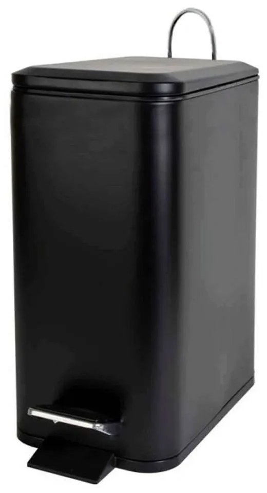 Κάδος Απορριμμάτων Erik 05393.001 5Lt Black Metal