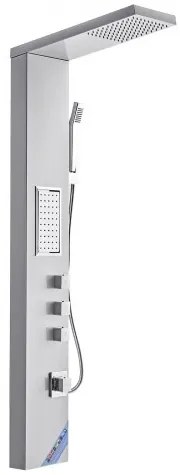 VEVOR Shower Panel Tower System Stainless Steel Column Rainfall Head Massage Jet