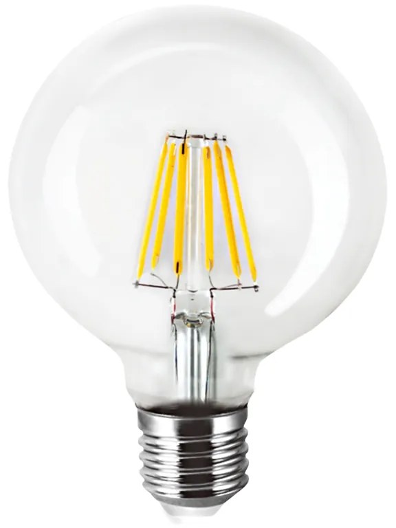 Λαμπτήρας E27 LED Filament G95 8watt (7.27.08.21.1) - 1.5W - 20W - 7.27.08.21.1