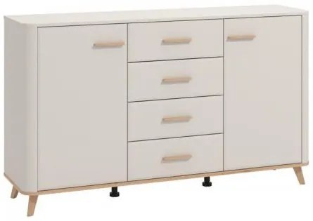ΚΟΜΟΤΑ-ΜΠΟΥΦΕΣ DARWEN 154 3K4F2V CASHMERE/ARTISAN OAK/CASHMERE MATT FOIL 149x40x90εκ 11014454