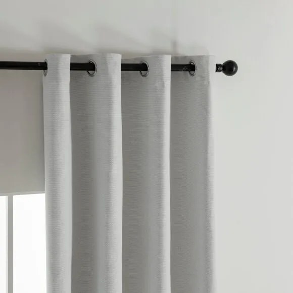 Beauty Home Κουρτίνα Full Blackout σκίασης με 8 κρίκους Elite Art 8392 Ice-No1 140x270 Πάγου