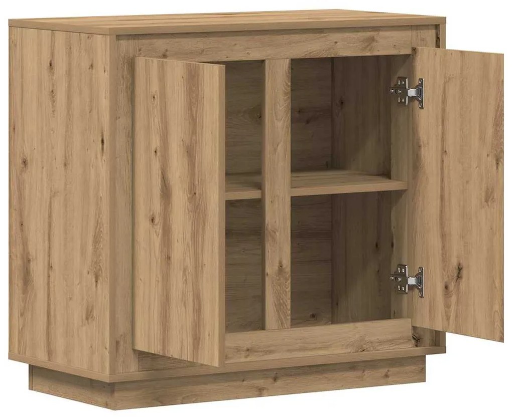 vidaXL Βάνγκο του Artisan Oak artisan δρυς 80 x 34 x 75 εκ