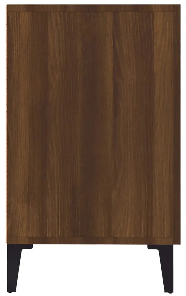 vidaXL Μπουφές Καφέ Δρυς 100 x 36 x 60 εκ. Επεξεργασμένο Ξύλο