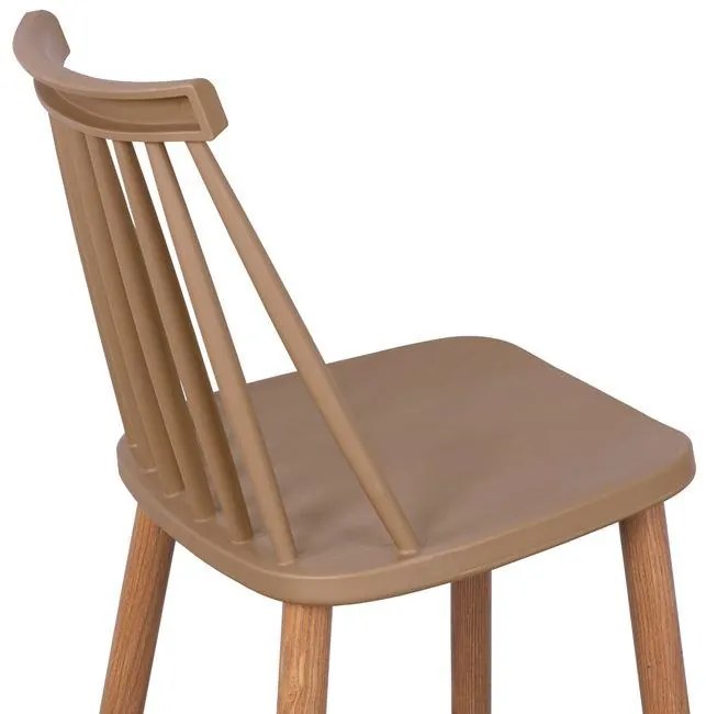 Σκαμπό μπαρ VANESSA C8459.25 σε Γκρί 43x49x107 εκ. 2αδα 43x49x107 εκ.