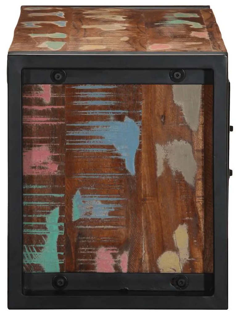 ντουλάπι τηλεόρασης vidaXL 80x30x35 cm από μασίφ ξύλο αναγεννημένο