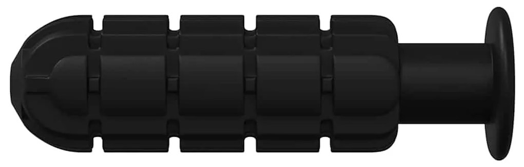 vidaXL Λαβές Ποδοσφαιρικού Τραπέζι 10 pcs Μαύρο 2,8 x 2,8 x 9,3 εκ.