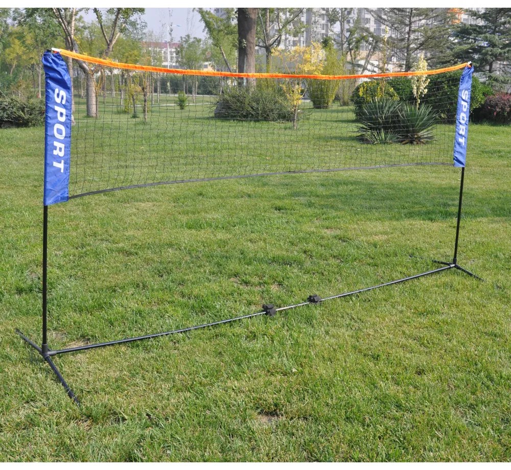Δίχτυ Badminton Amila Με Στύλους 300x70cm 42768