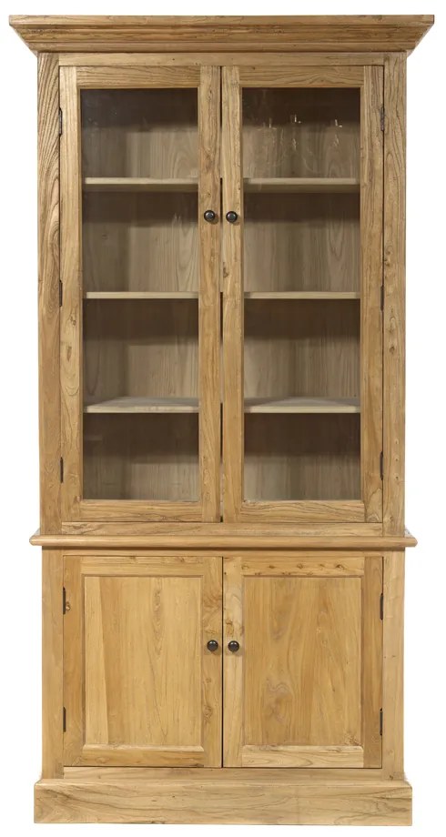 Artekko Βιβλιοθήκη από ξύλο μασίφ (113x47x220)cm Artekko 617-0260