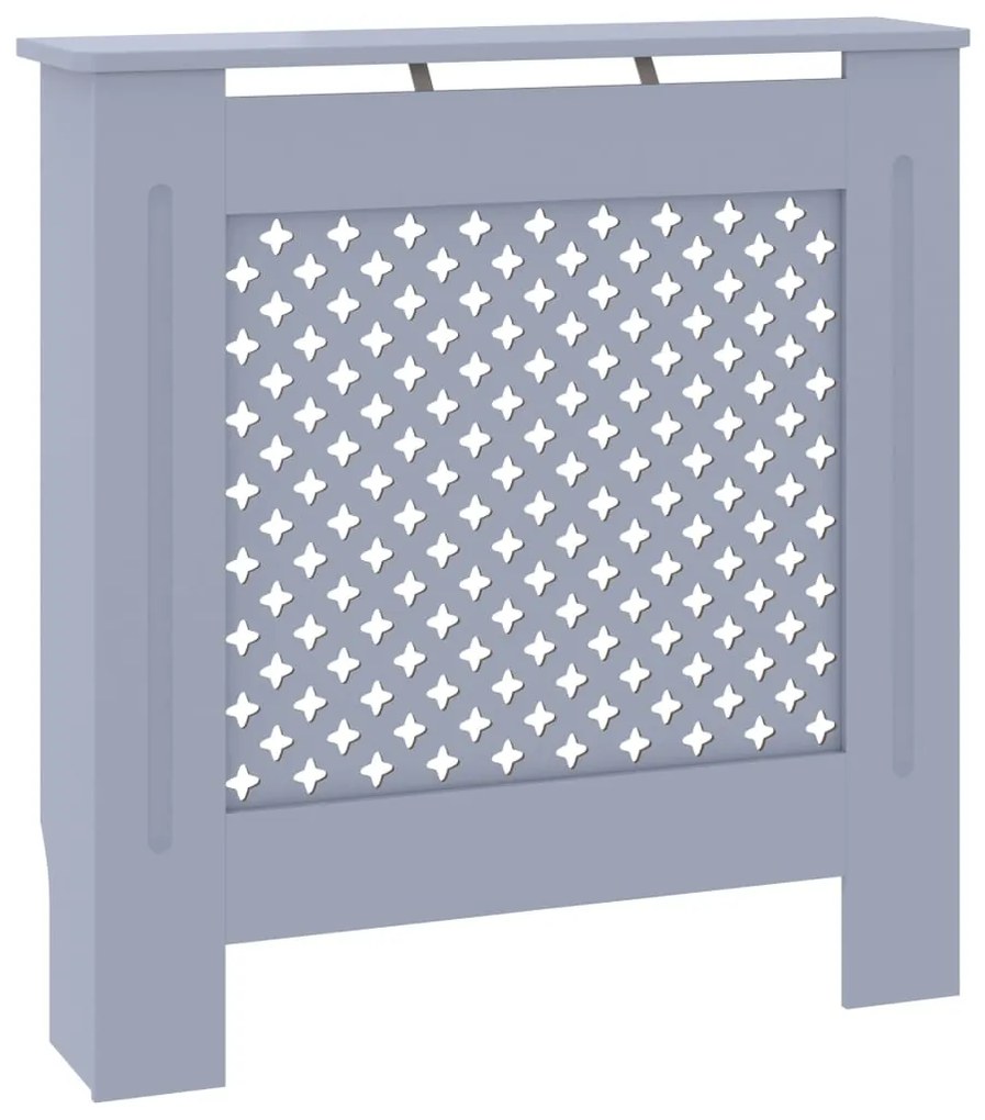 vidaXL Κάλυμμα Καλοριφέρ Γκρι 78 εκ. από MDF
