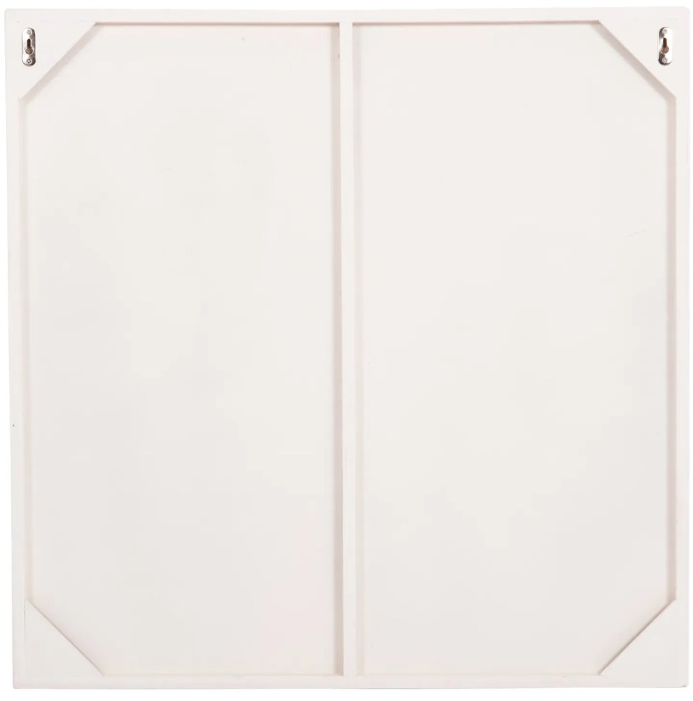 ΠΙΝΑΚΑΣ ΤΕΤΡΑΓΩΝΟΣ ΣΕΙΡΑ SANTORINI HM4507 MDF ΣΕ ΥΠΟΛΕΥΚΟ ΧΡΩΜΑ 80x4(πάχος)x80Υεκ.