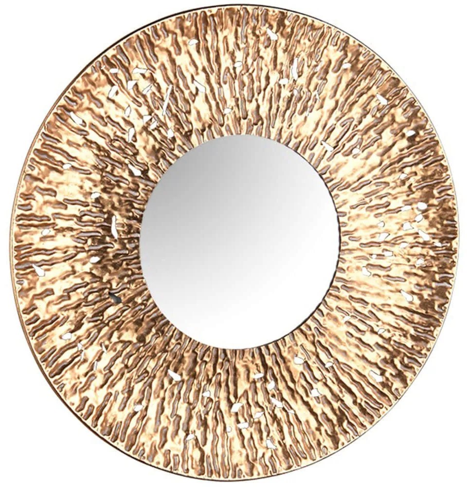 Καθρέπτης Τοίχου Runa 2490179 Φ80cm Gold Mirrors &amp; More Μέταλλο