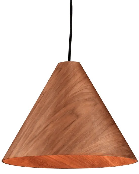 Φωτιστικό Οροφής Μονόφωτο Aca Nairobi MQ18P133WW Walnut Wood