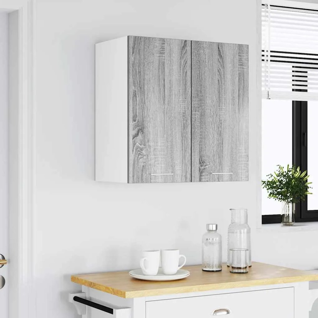 vidaXL Κρεμαστό Ντουλάπι Lyon Γκρι Sonoma 60x31 60εκ.