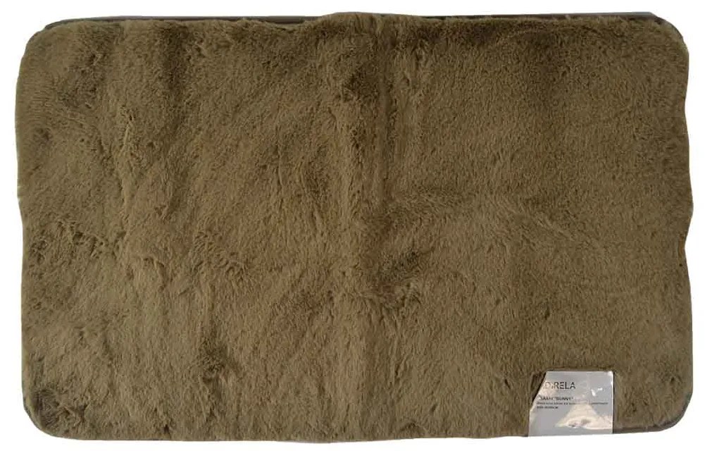 Χαλί "BUNNY" πολυεστερικό σε χρώμα καφέ 160x220