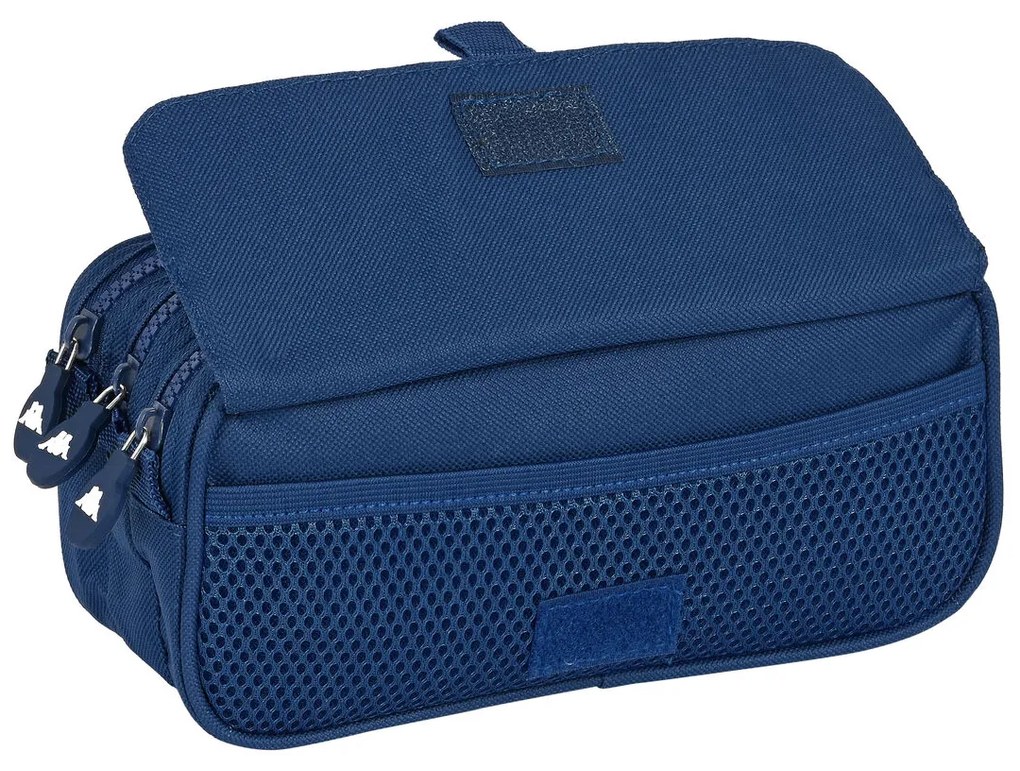 Τριπλή Κασετίνα Kappa 21,5 x 10 x 8 cm Ναυτικό Μπλε