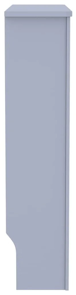 vidaXL Κάλυμμα Καλοριφέρ Γκρι 78 εκ. από MDF