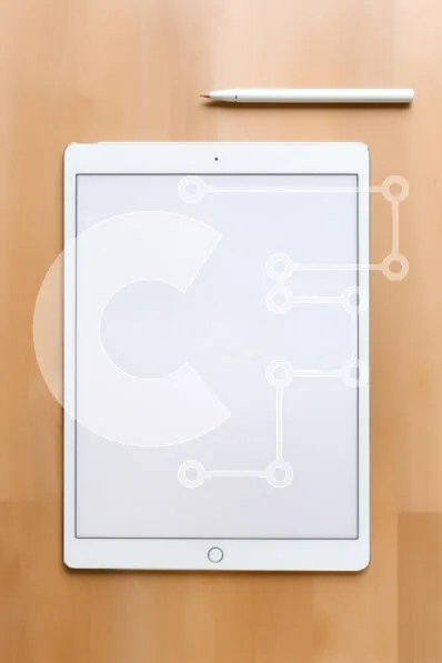 Intra Συλλεκτικό Ξύλινο Παζλ Plywood  4mm - Μοντέρνα ταμπλέτα σε ξύλινη επιφάνεια Σε Ξύλινο Κουτί - Διαστάσεις Puzzle: 10x10 cm – 25 κομμάτια