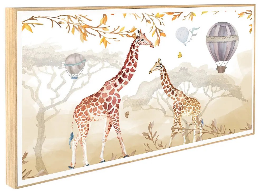 Παιδικό Κάδρο Καμηλοπαρδάλεις KDP11 30x60cm