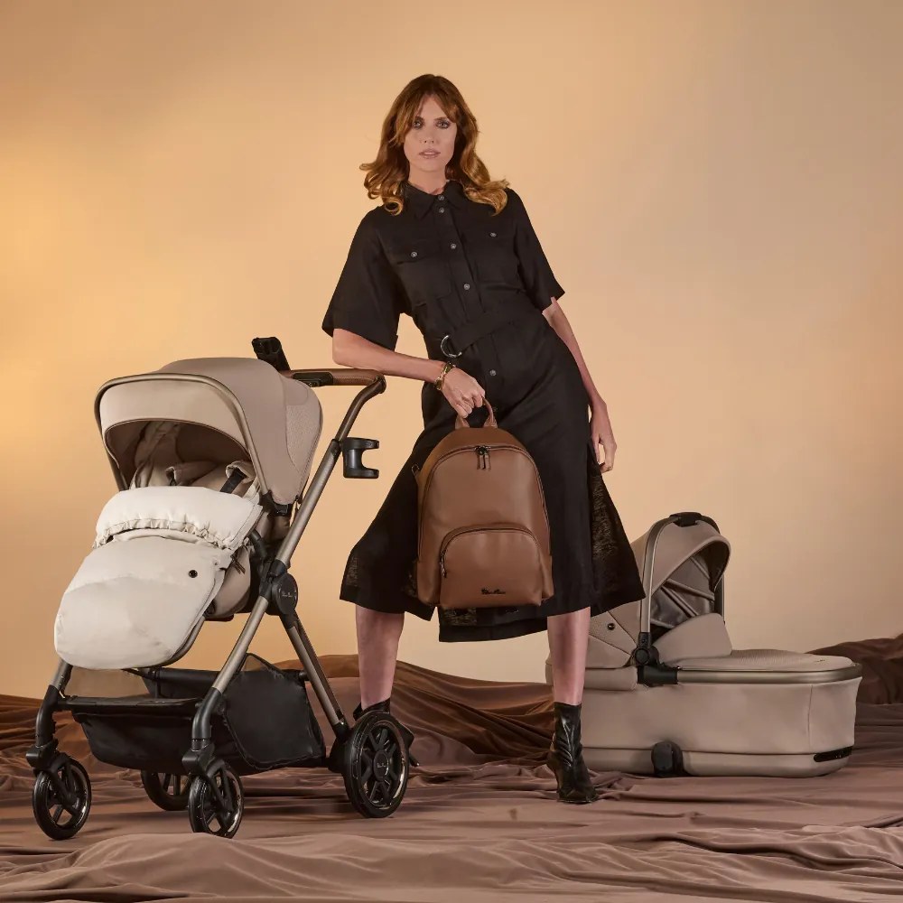 Καρότσι &amp; Port -Bebe Σύστημα μεταφοράς (9τμχ) Silver Cross Reef 2 Special Edition Frappe