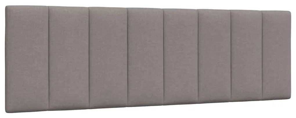 vidaXL Μαξιλάρι για Κεφαλάρι Taupe 160 εκ. Υφασμάτινο