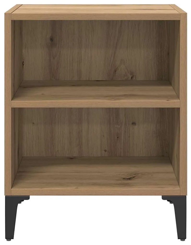 vidaXL Κομοδίνο artisan δρυς 40 x 30 x 50 cm Επεξεργασμένο ξύλο
