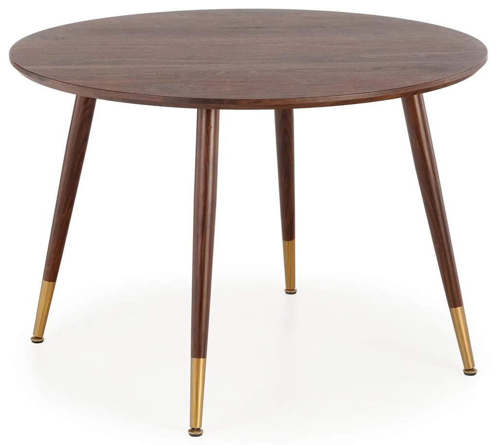 DOMENICO table walnut/gold DIOMMI V-CH-DOMENICO-ST