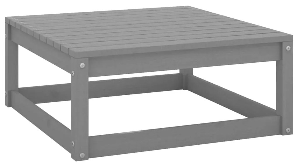 vidaXL Σαλόνι Κήπου Σετ 4 Τεμαχίων από Μασίφ Ξύλο Πεύκου & Μαξιλάρια