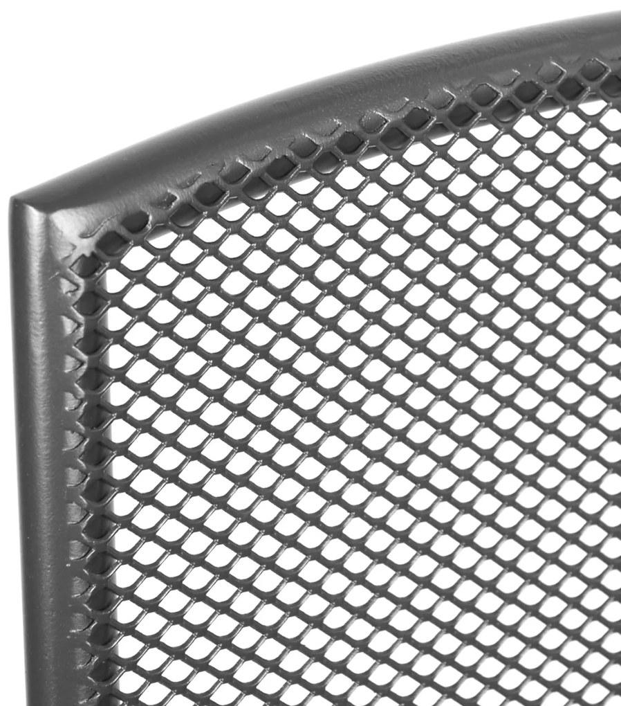 Σετ Κήπου Τραπεζαρία HM5106.01+HM5005.01 5 τεμ Γκρί με Τραπέζι 140x80x72 εκ. &amp; 4 Καρέκλες