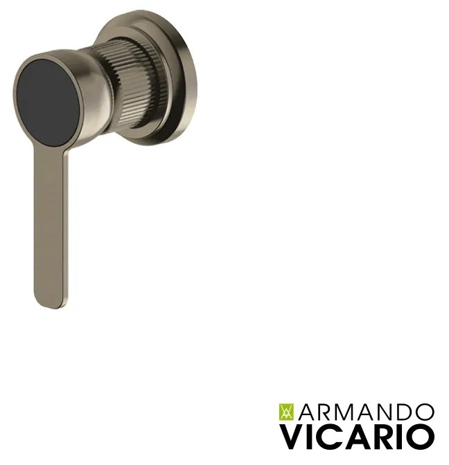 Armando Vicario LUMIERE Μίκτης εντοιχισμού 1 εξόδου Black Brushed