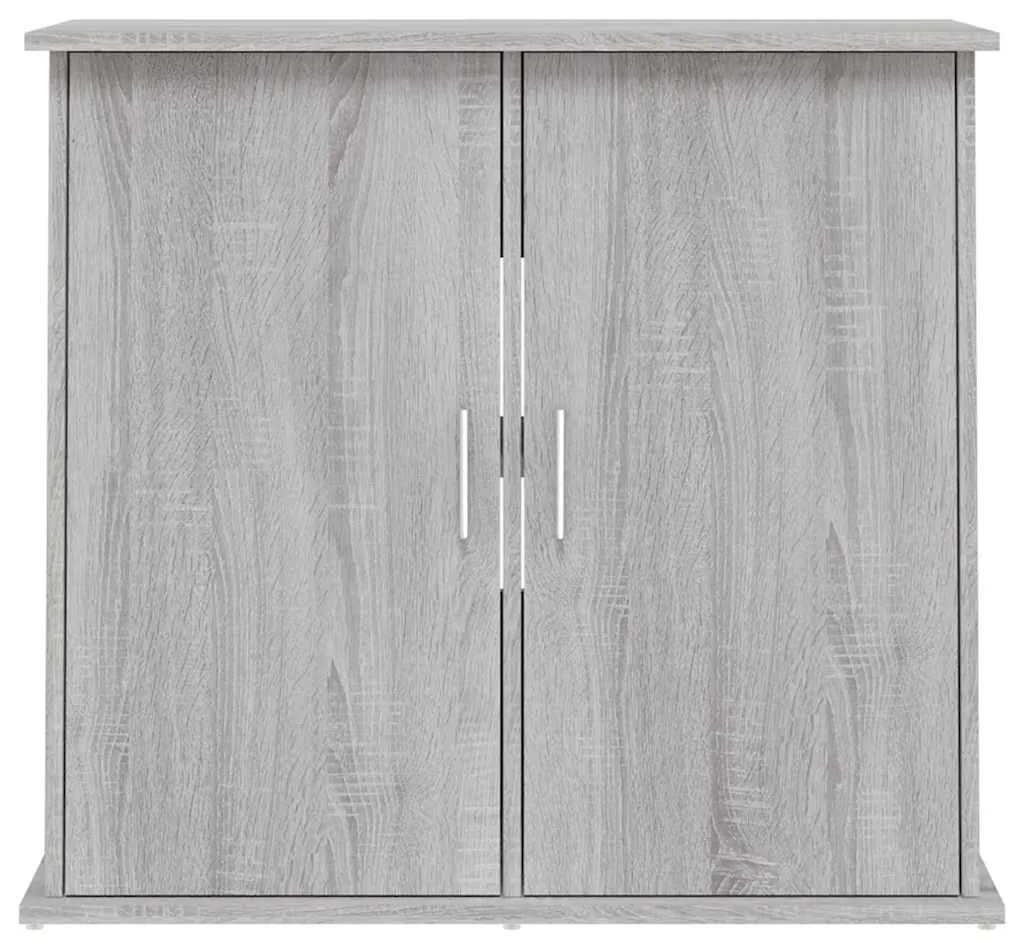 vidaXL Βάση Ενυδρείου Γκρι Sonoma 81x36x73 εκ. από Επεξεργασμένο Ξύλο