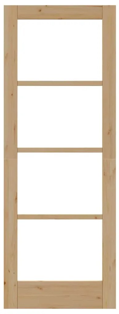 vidaXL Εσωτερική Πόρτα με Γυαλί ORKDAL Καφέ 73.5 x 198.5 εκ.