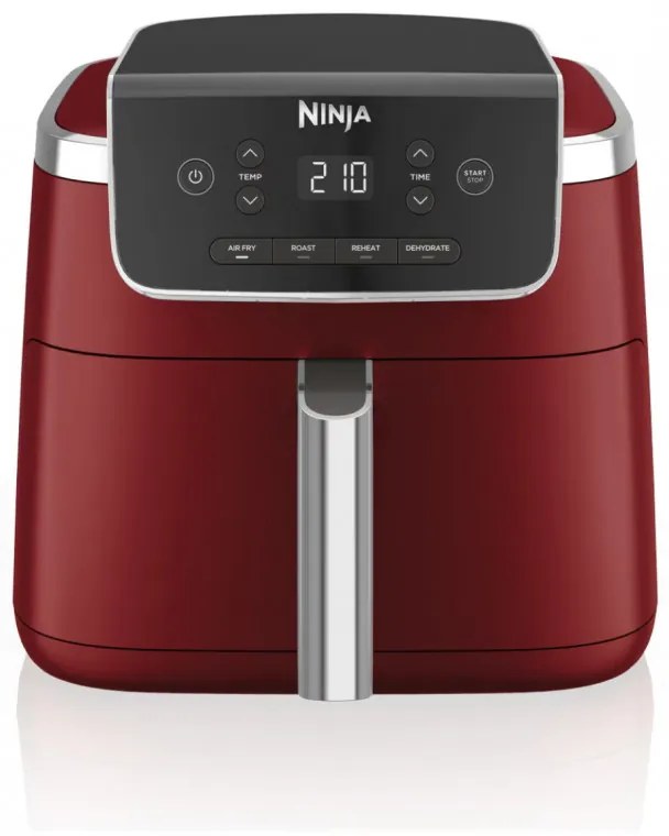 Φριτέζα ζεστού αέρα Ninja AF140EUCM PRO, 1750W, 4,7 l, 40-240C, 4 προγράμματα, χρονοδιακόπτης, AirCrisp, αντικολλητική επίστρωση, Μπορντώ