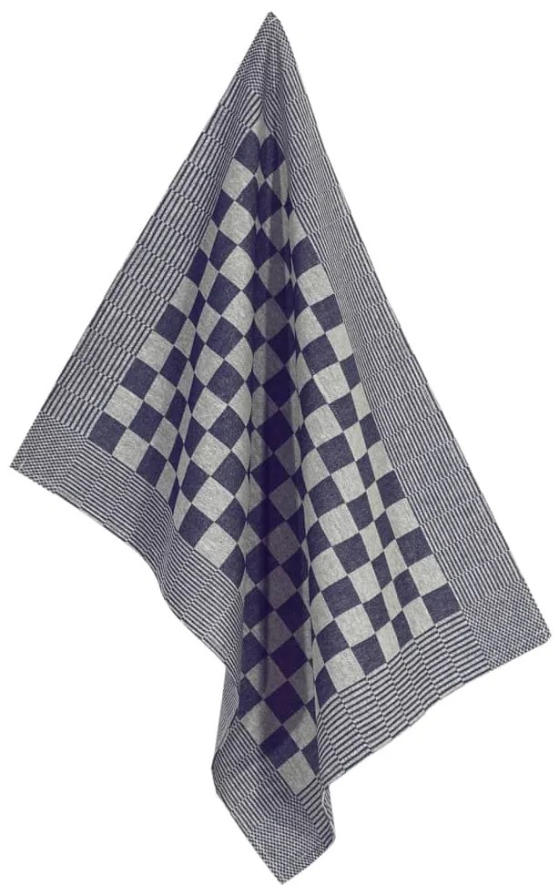 vidaXL Πετσέτες Κουζίνας 20 τεμ. Μπλε / Λευκό 50 x 70 εκ. Βαμβακερές