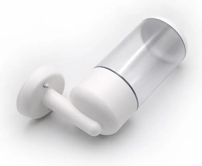 Adeleq Απλίκα PC Κύλινδρος UP Φ91mm h26cm Ντουί Ε27 IP44 Λευκή 9-2870